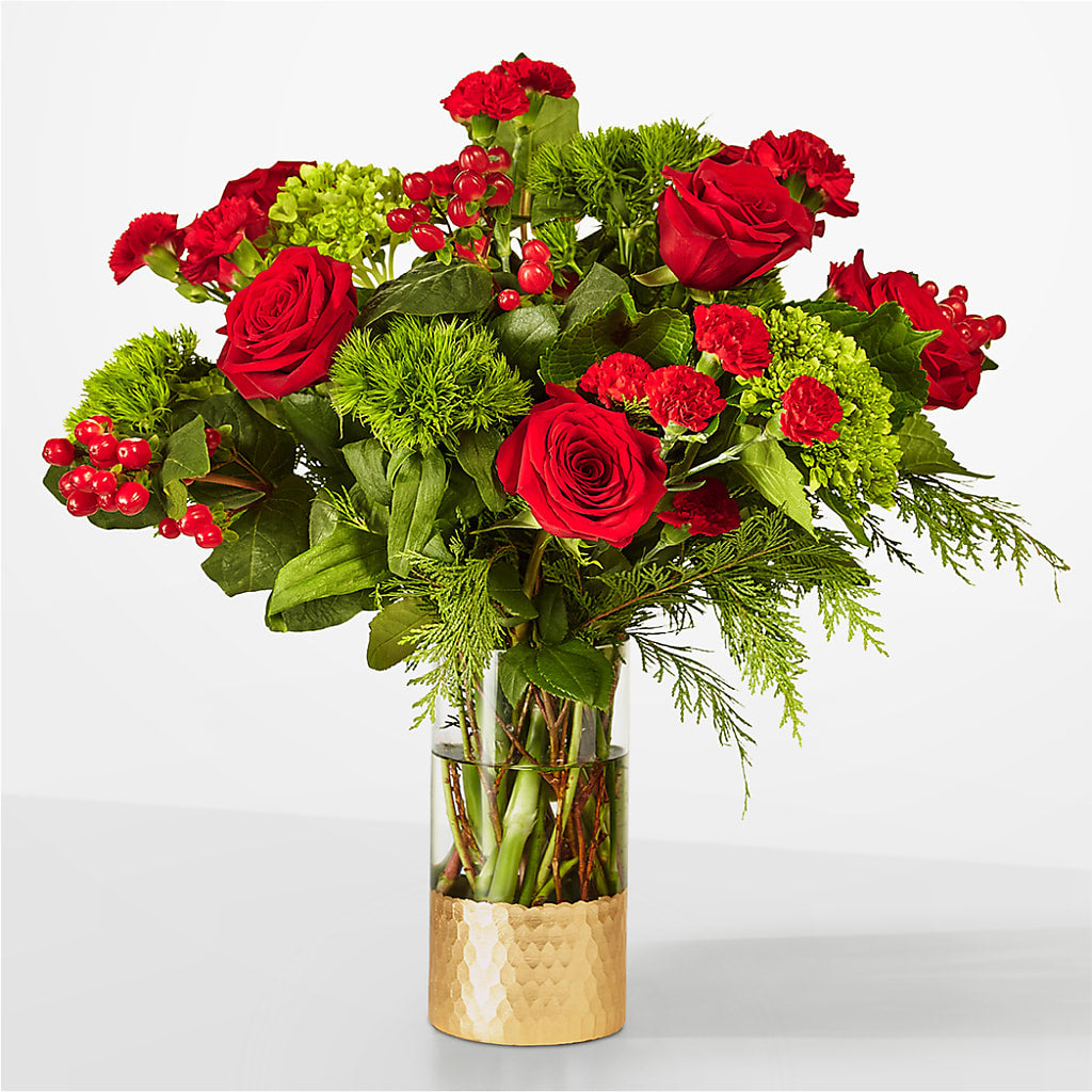 Plaid Throw Bouquet – Cypress Gardens Flower Shop, Miami FL