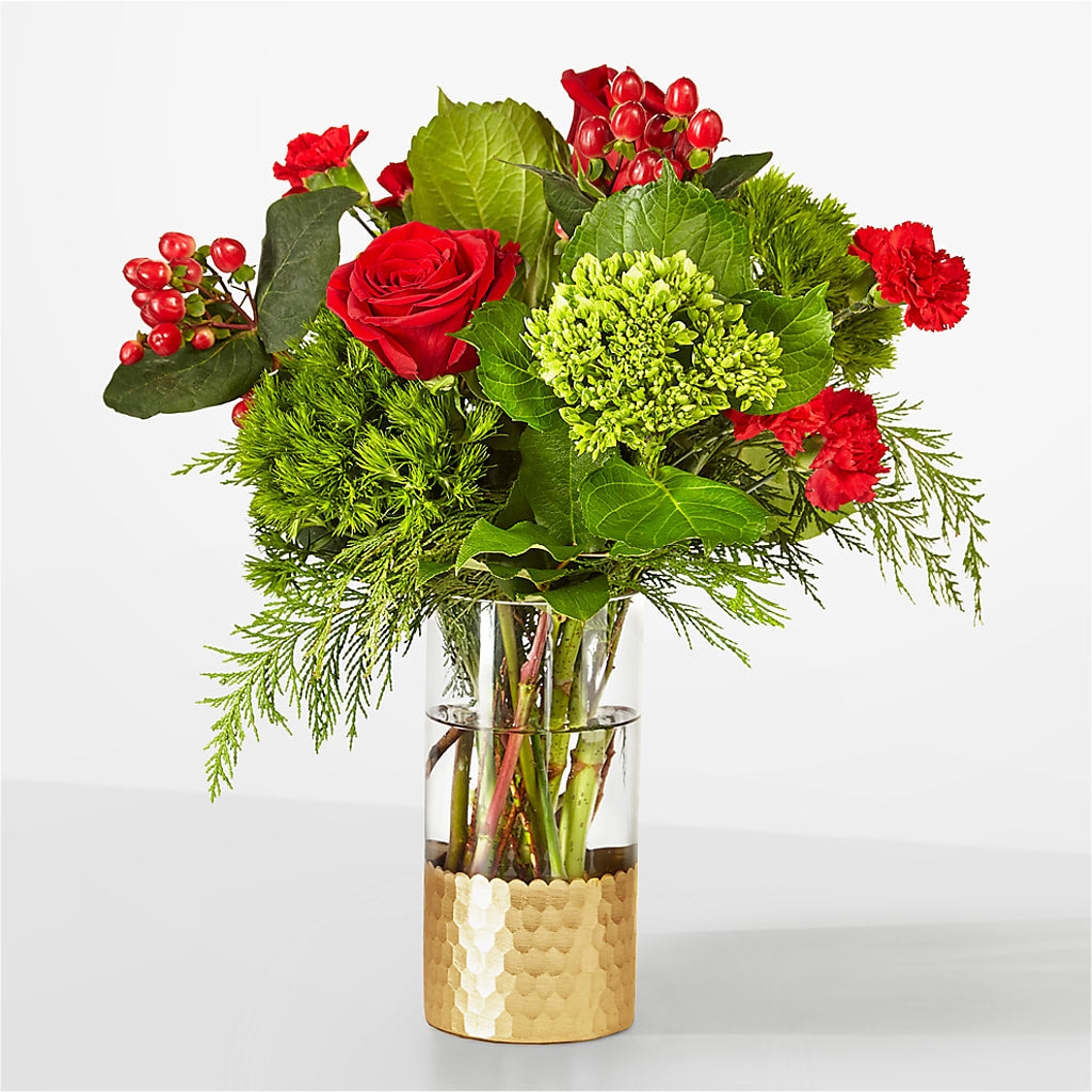 Plaid Throw Bouquet – Cypress Gardens Flower Shop, Miami FL
