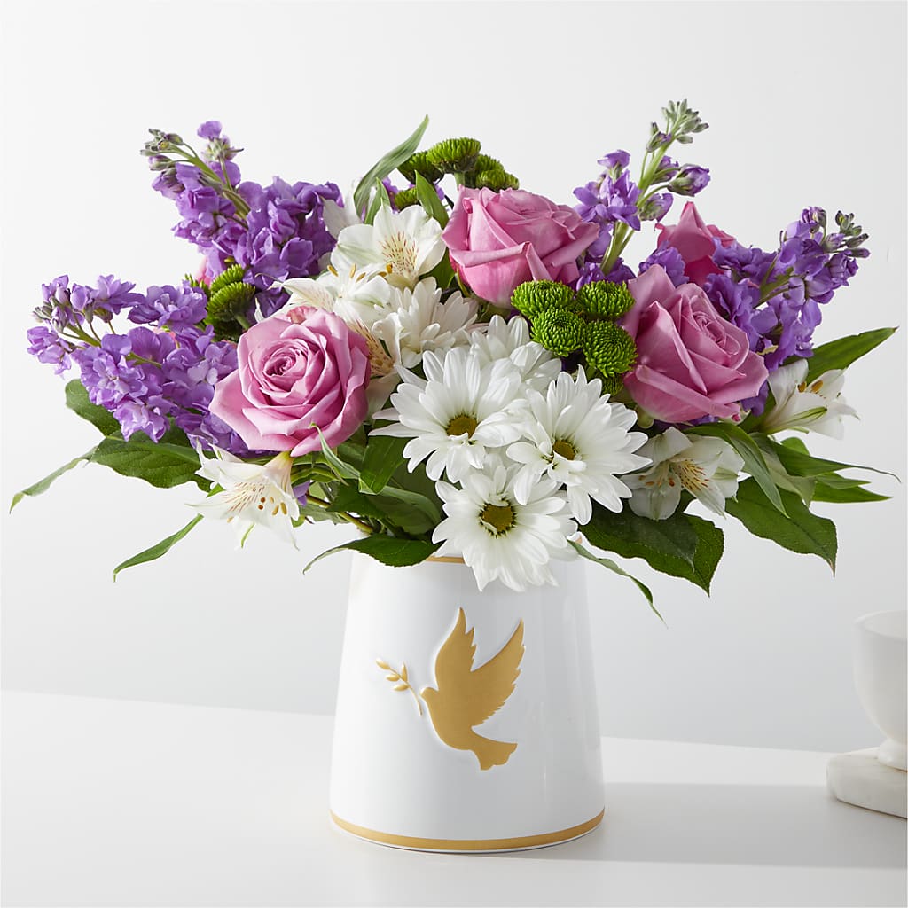 Garden of Peace Bouquet – Cypress Gardens Flower Shop, Miami FL