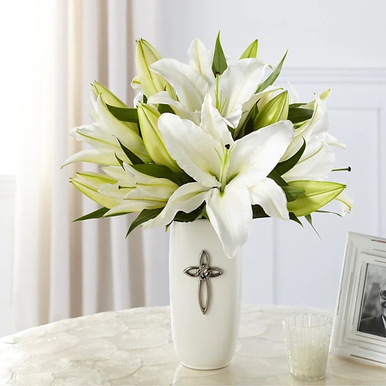 Faithful Blessings Bouquet – Cypress Gardens Flower Shop, Miami FL