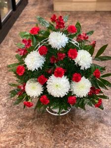 Sympathy Arrangement – Cypress Gardens Flower Shop, Miami FL