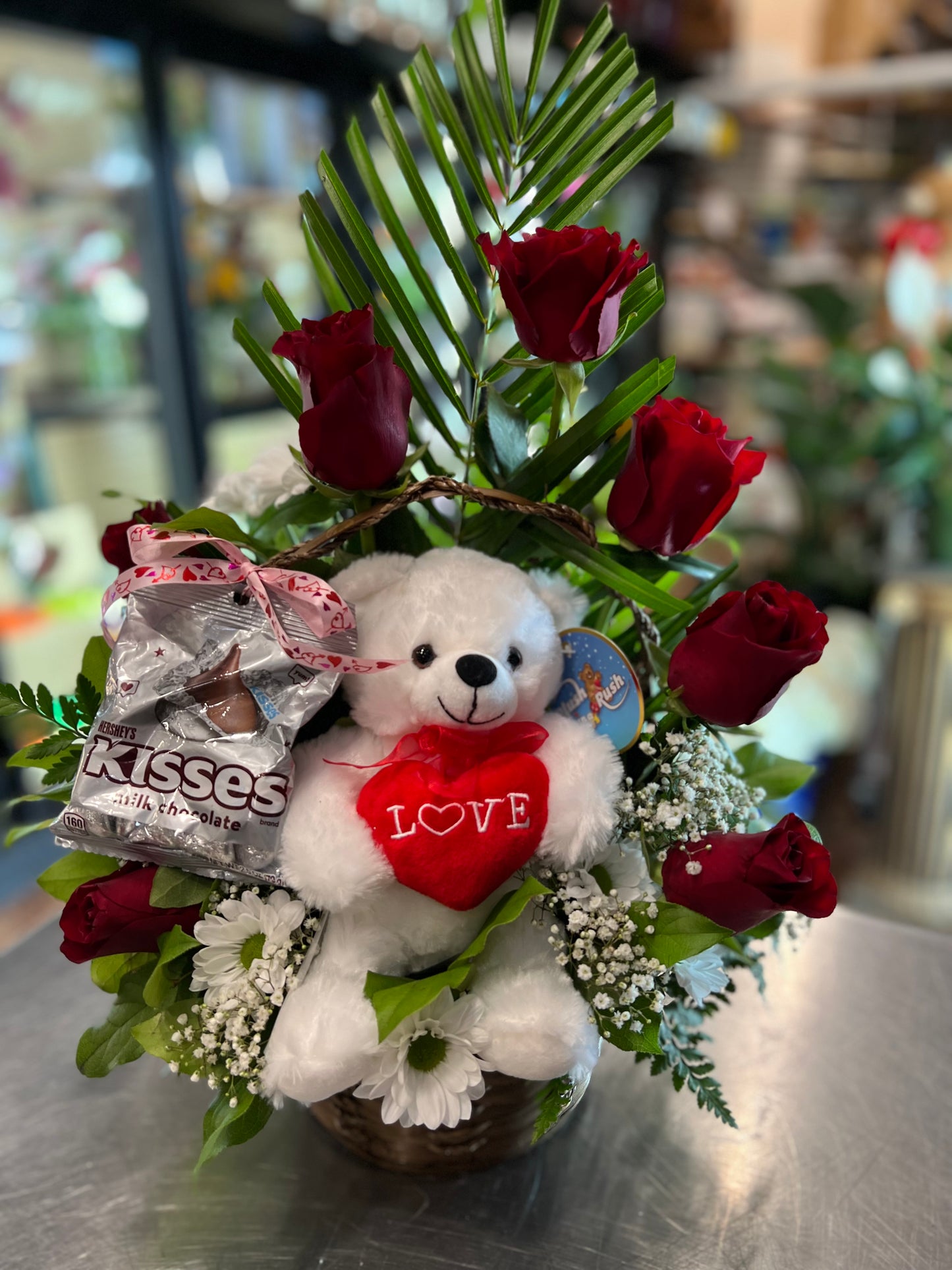 Bear n Basket H12