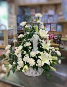 JESUS AMONG THE FLOWERS JS101 – Cypress Gardens Flower Shop, Miami FL