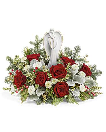 Blessed Serenity Angel Bouquet – Cypress Gardens Flower Shop, Miami FL