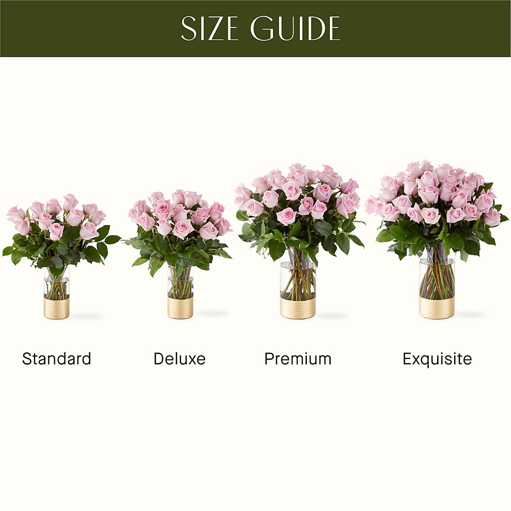 Picture Perfect Pink Rose Bouquet – Cypress Gardens Flower Shop, Miami FL