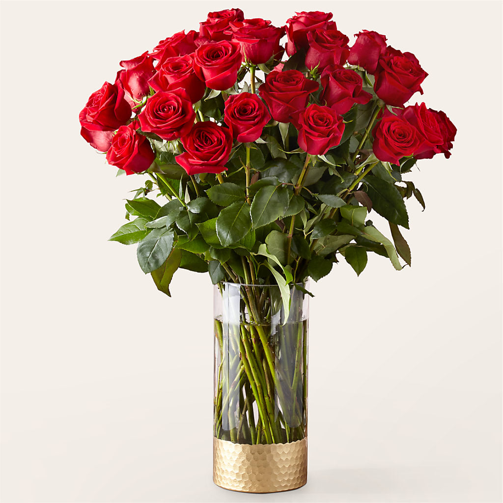 Classic Love Red Rose Bouquet – Cypress Gardens Flower Shop, Miami FL