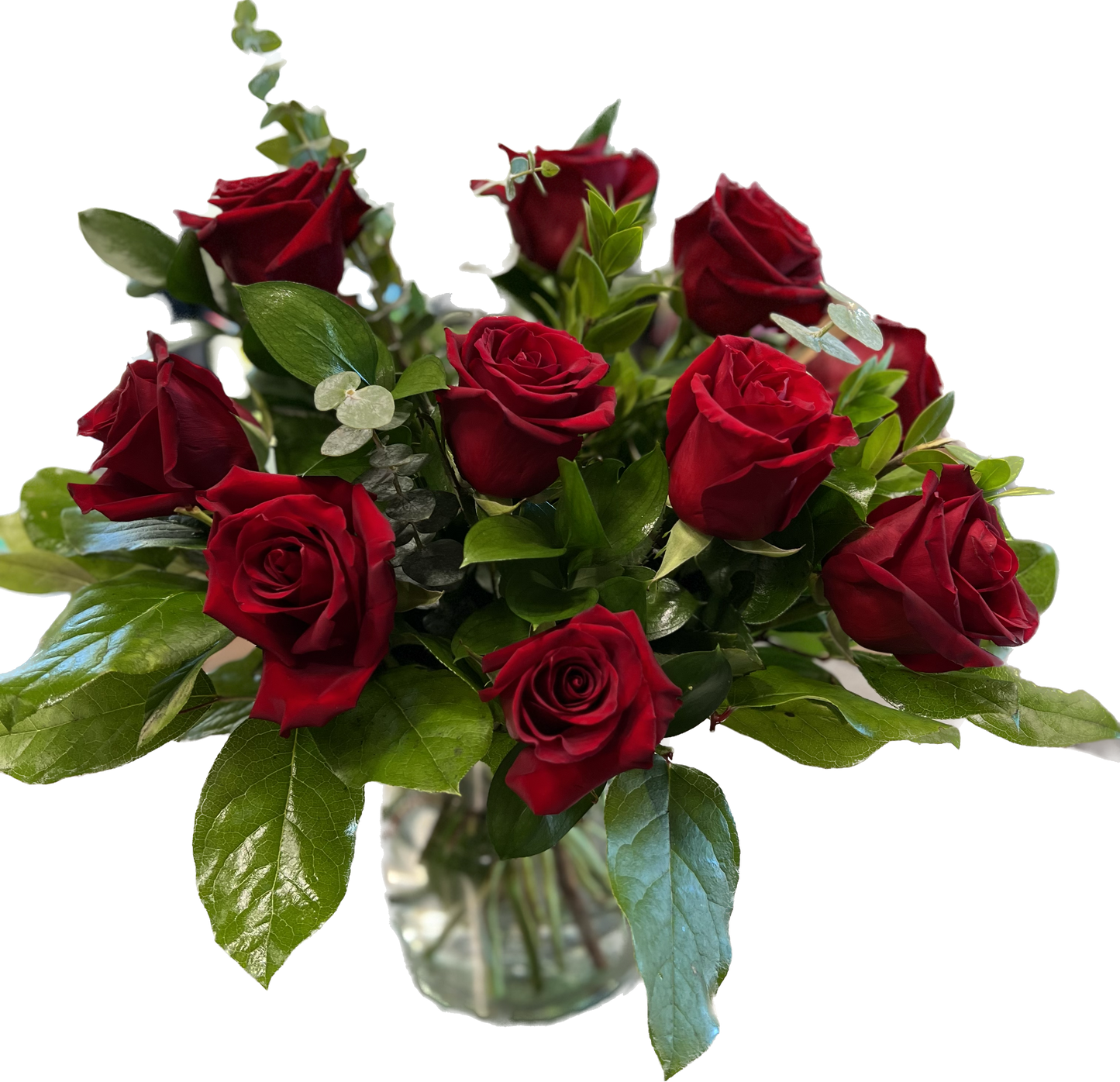 TABLE ROSE BOQUET