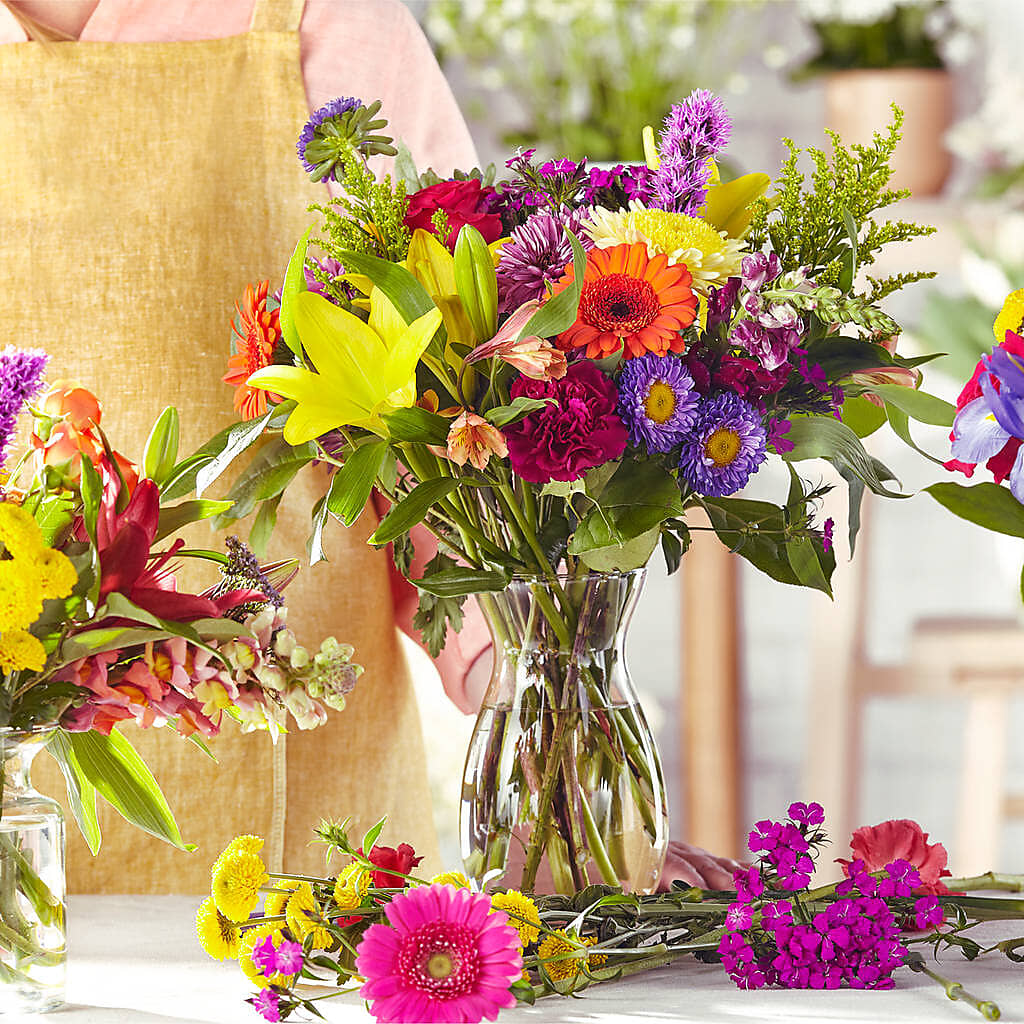 Bold & Bright – A Florist Original –  Cypress Gardens Flower Shop, Miami FL
