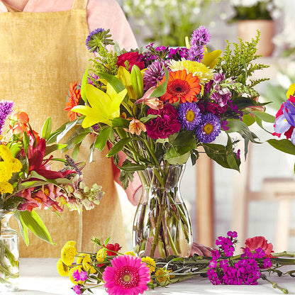 Bold & Bright – A Florist Original –  Cypress Gardens Flower Shop, Miami FL