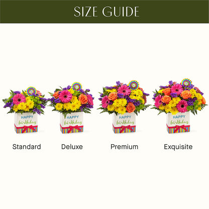 Birthday Brights Bouquet –  Cypress Gardens Flower Shop, Miami FL