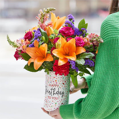 Birthday Palooza Bouquet –  Cypress Gardens Flower Shop, Miami FL