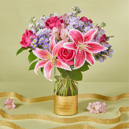 Pressing Petals Bouquet –  Cypress Gardens Flower Shop, Miami FL