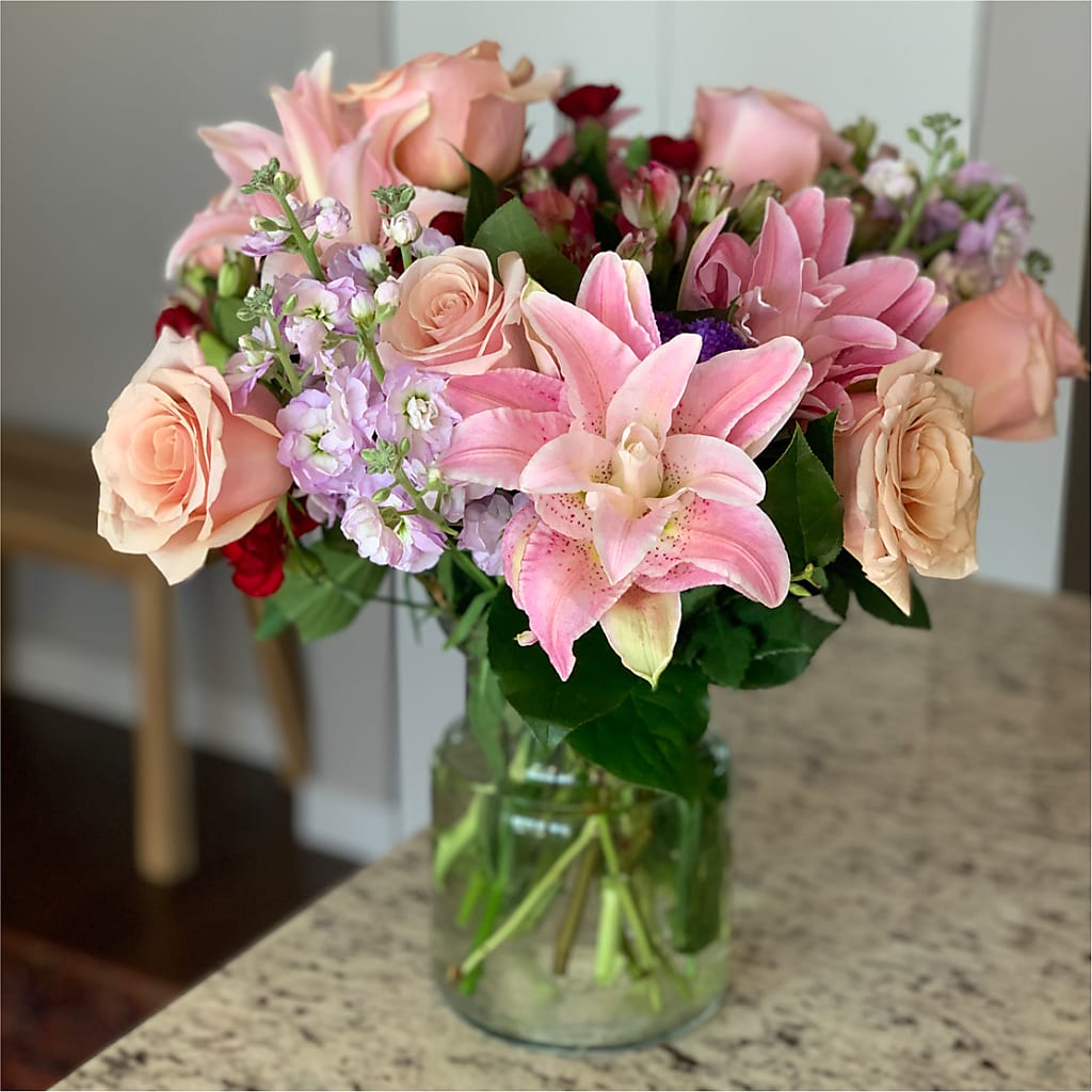 Romantique Bouquet –  Cypress Gardens Flower Shop, Miami FL
