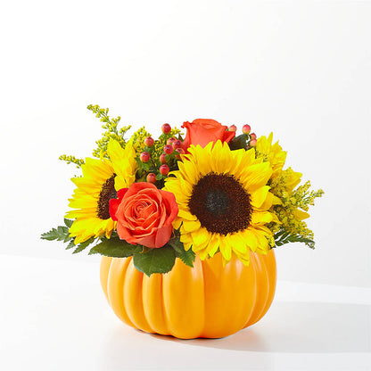 Pick of the Patch Pumpkin Bouquet –  Cypress Gardens Flower Shop, Miami FL