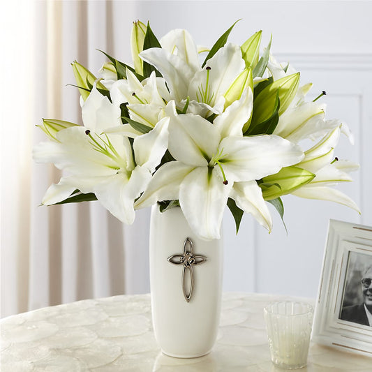 Faithful Blessings Bouquet –  Cypress Gardens Flower Shop, Miami FL