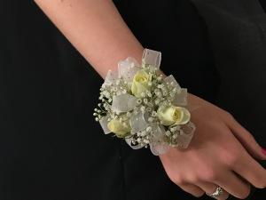 Showing what it looks like on the Wrist –  Cypress Gardens Flower Shop, Miami FL